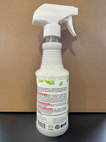 Mighty Mint fresh minty scent provides lasting protection without harsh chemicals.