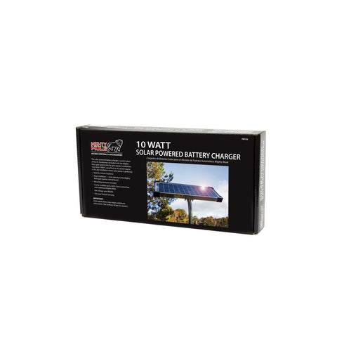 Mighty Mule 10W panel kit mounting hardware ensures durable, weather-ready installation.