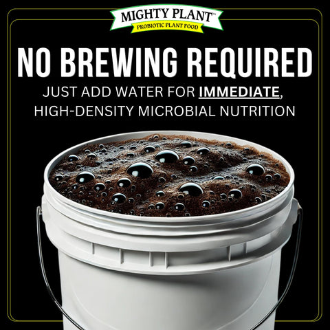Mighty Plant compost tea fitting hydroponics tubing system.