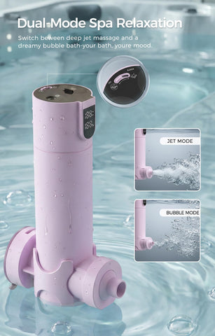 MightyKitten Bath Jet uses a vacuum suction cup for secure, strap-free mounting.