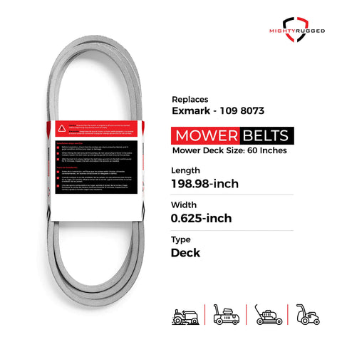 MightyRugged aramid-cord belt designed for durability and heat resistance