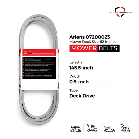 MightyRugged replacement belt for Zoom Series, reliable power transfer
