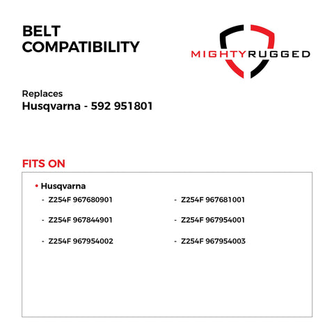 MightyRugged brand label on packaging indicating genuine replacement part