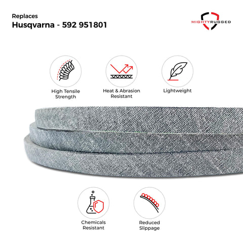 MightyRugged 54-inch deck compatibility image across Husqvarna models