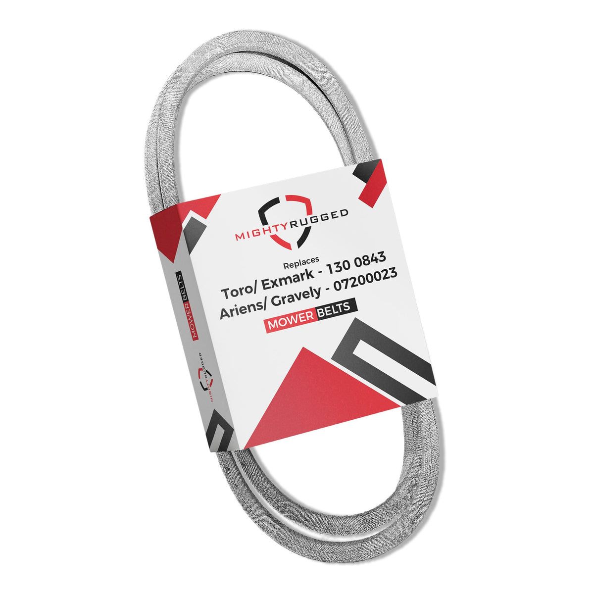 MightyRugged Toro belt 144.4-inch close-up highlights durable aramid cord for heavy use.