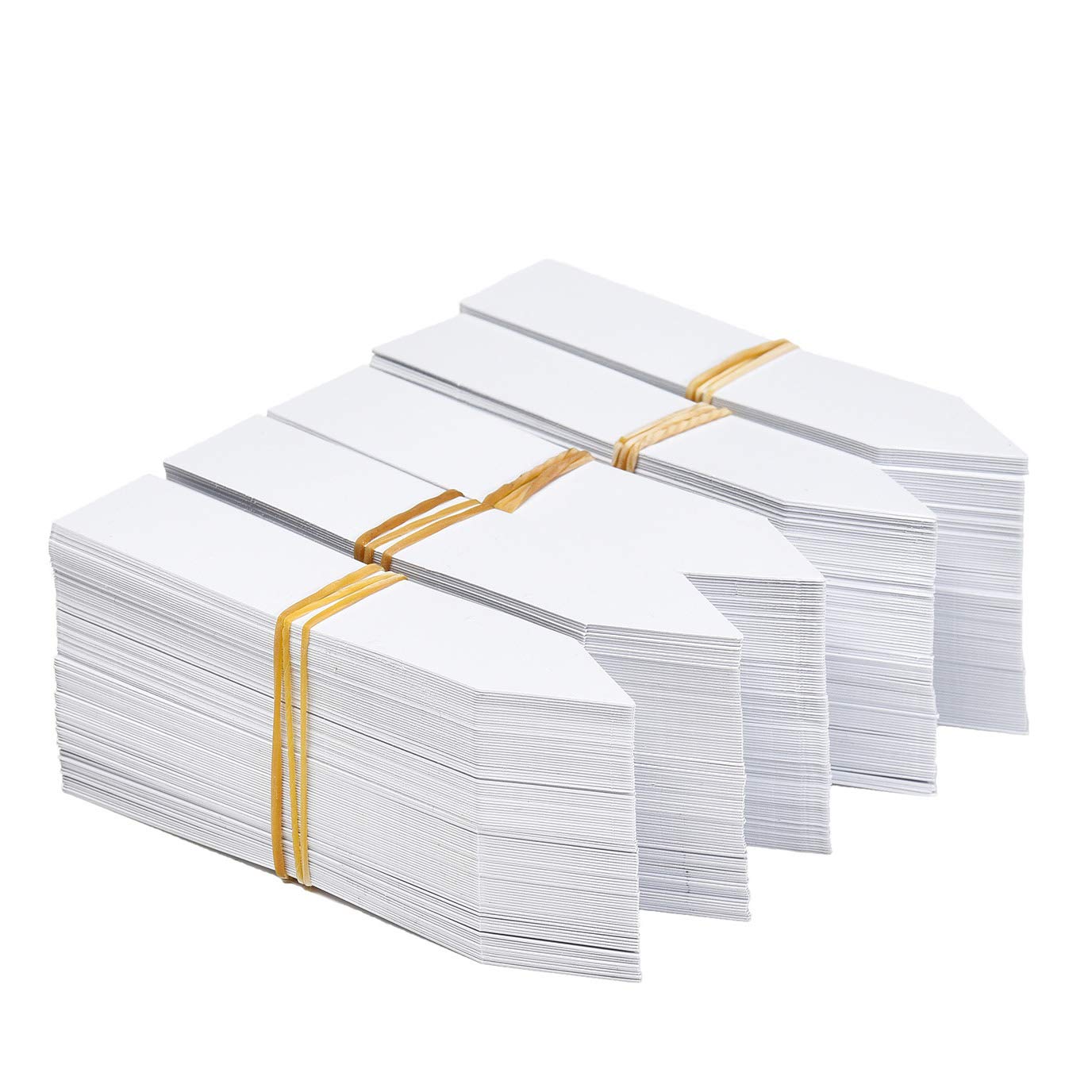 MIHEY white garden stake tags resist UV and moisture for outdoor planting