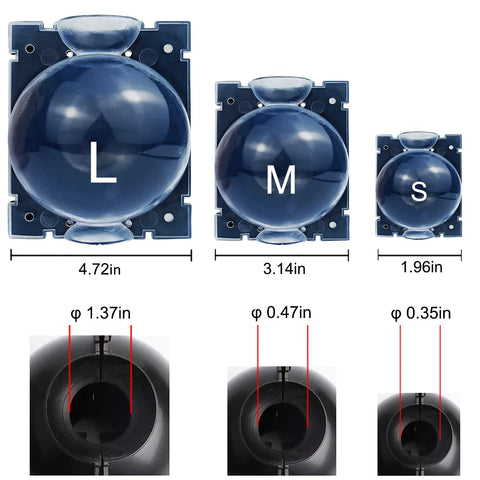MIIIM air layering ball medium closeup suitable for medium-diameter branches