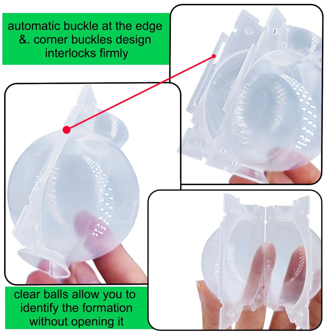 MIIIM grafting kit zip ties secure the ball for stable propagation.