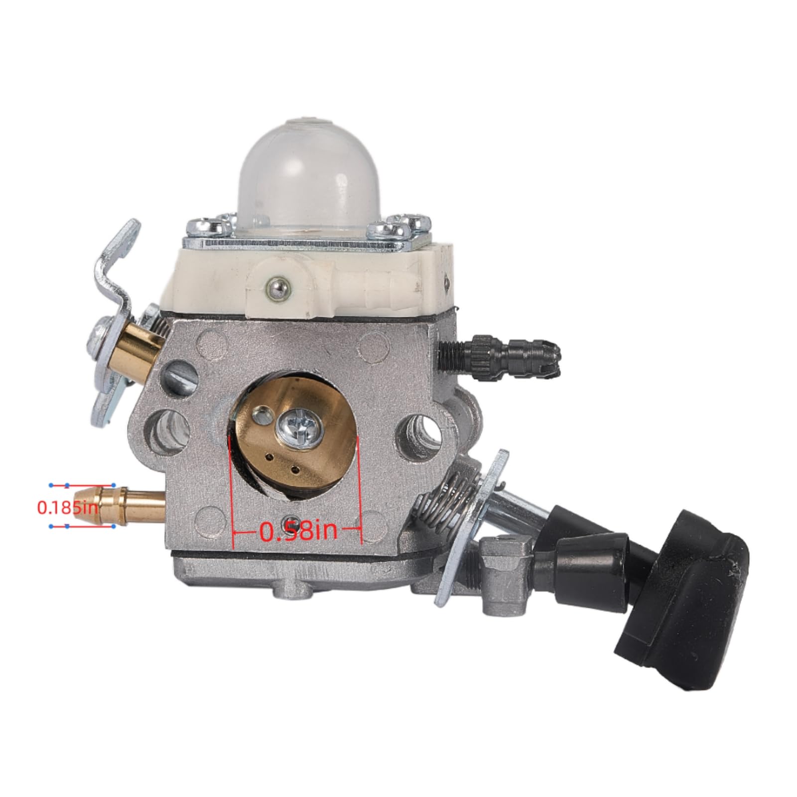Mikatesi gasket set bg86 provides reliable seals for efficient carburetion