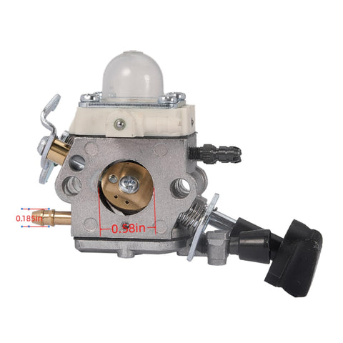 Mikatesi gasket set bg86 provides reliable seals for efficient carburetion