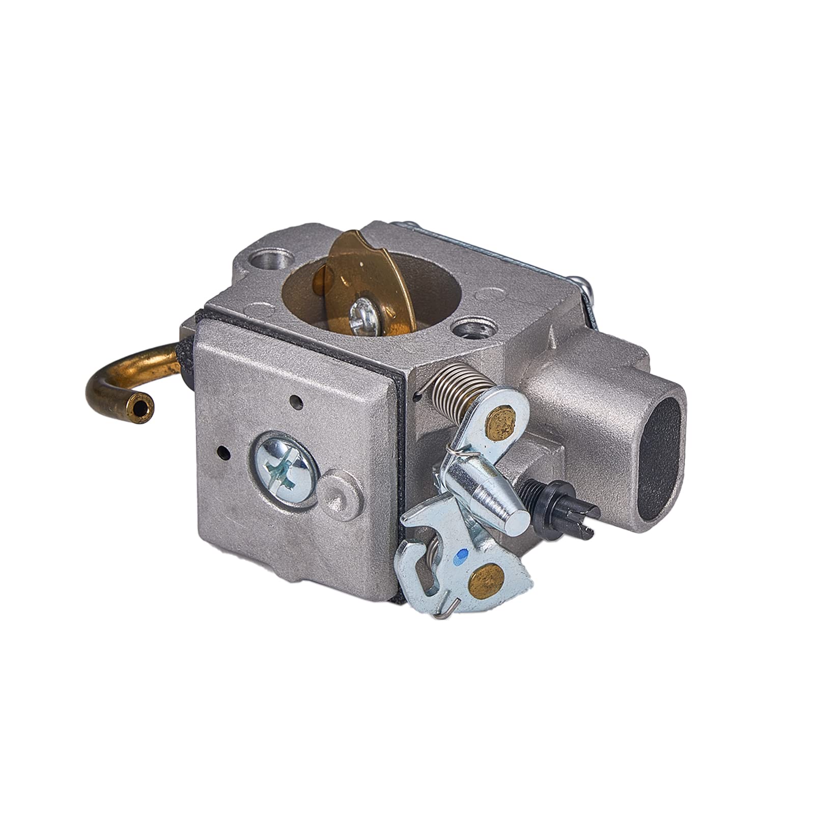 Mikatesi carburetor kit parts close-up showing Walbro HD32A compatibility.