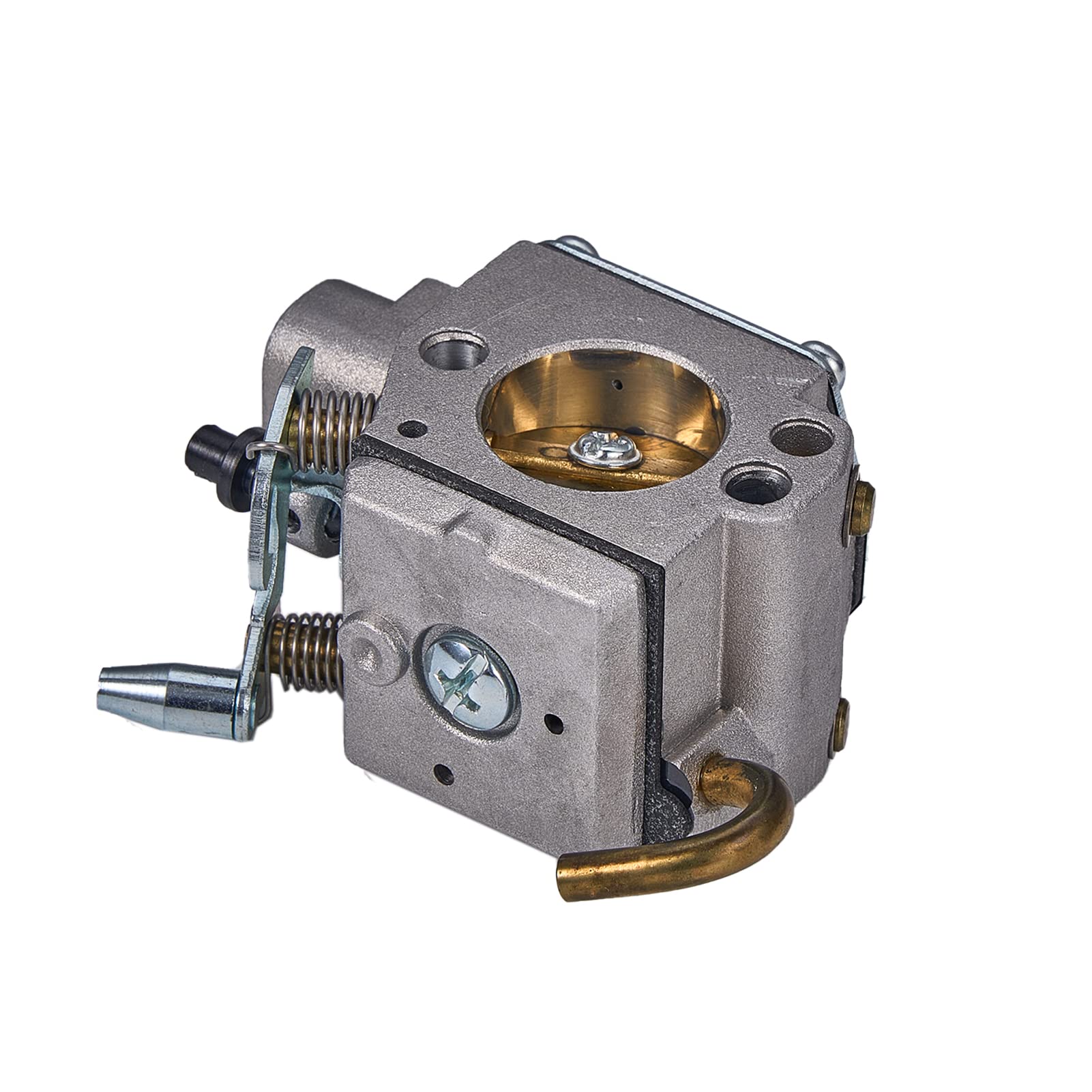 Mikatesi packaging for MS270/MS280 carburetor kit with clear fitment notes.