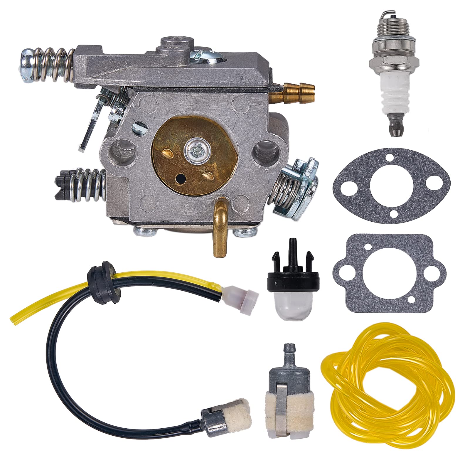 Mikatesi WT-992 carburetor packaging for easy replacement and reliable saw performance.