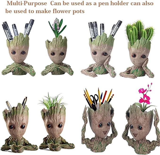 Mikayoo Flower Pot discreet pen holder for organized workspace