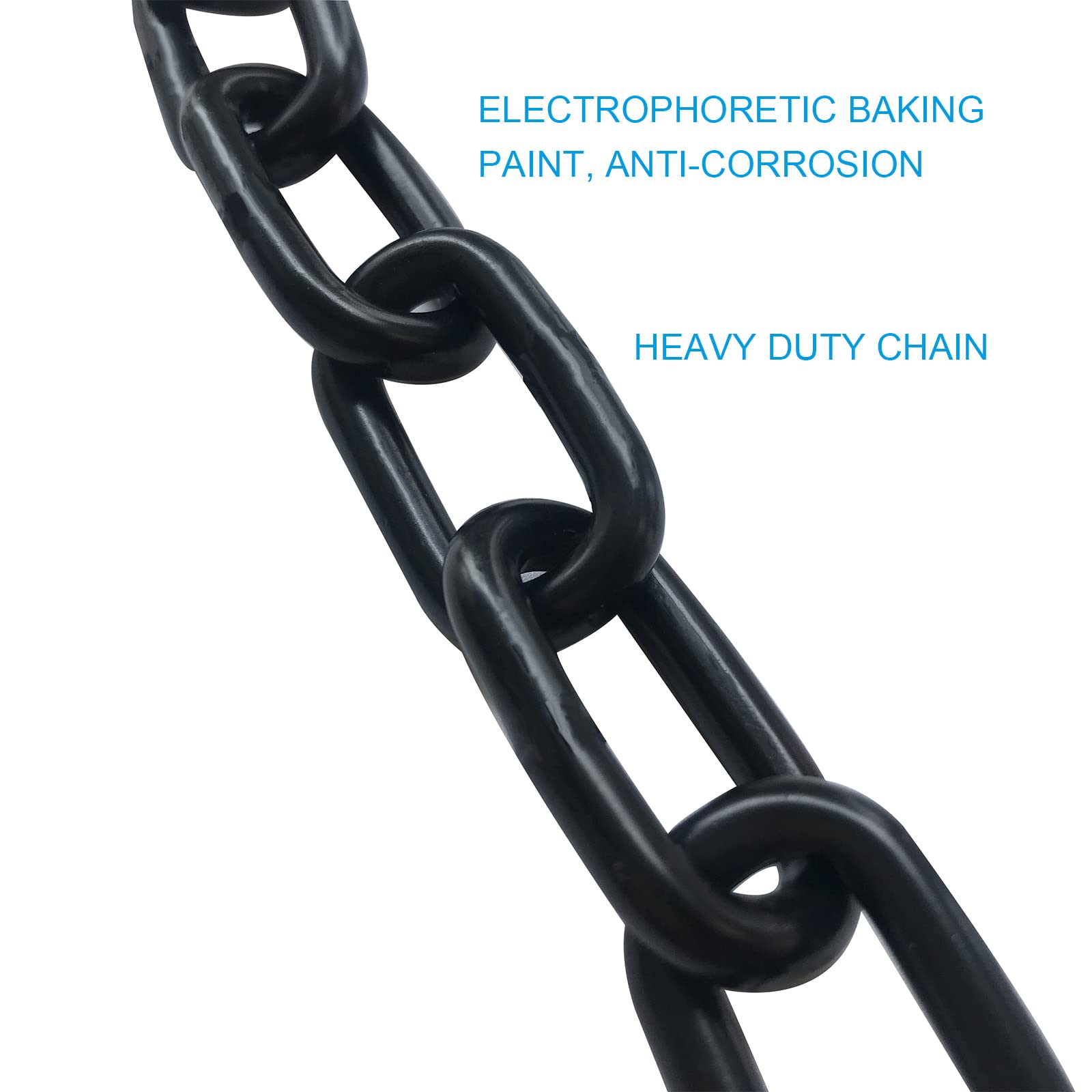 MIKMAYTOO four heavy-duty carabiners enable quick, secure hangs for swings or bags.