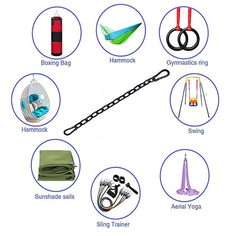 MIKMAYTOO punching bag hanger for overhead mounting