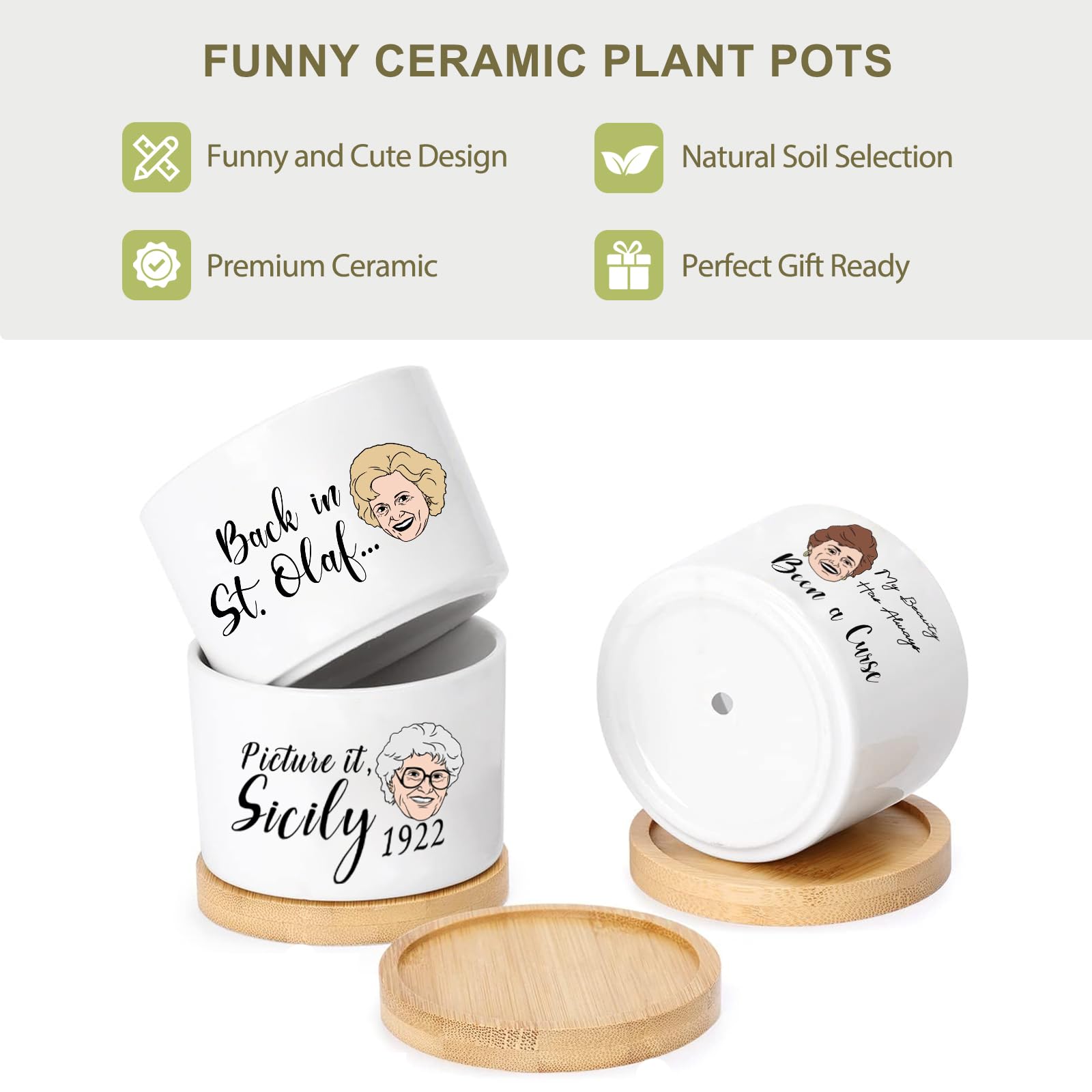 Mikopei set on a desk decor for plant loving fans.