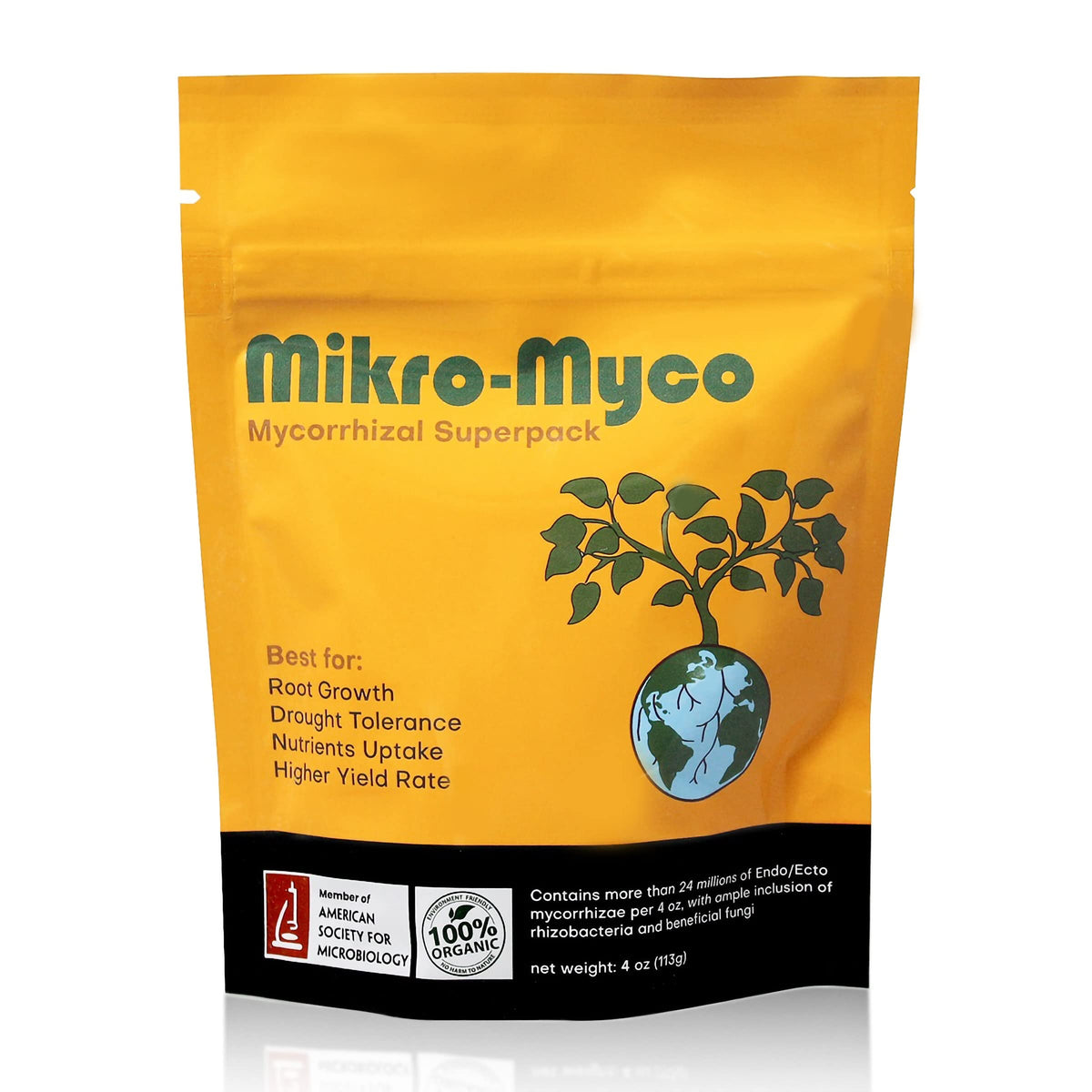 Mikrobs Mikro-Myco powder-dispense ready to apply for root growth.