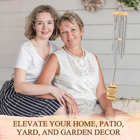 Milcier wind chimes outdoor display for garden or patio