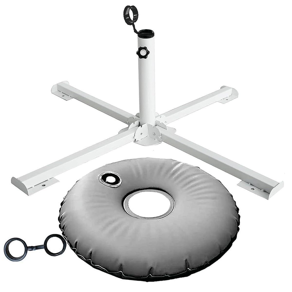 MILIMOLI foldable umbrella stand with beach base for stable shade