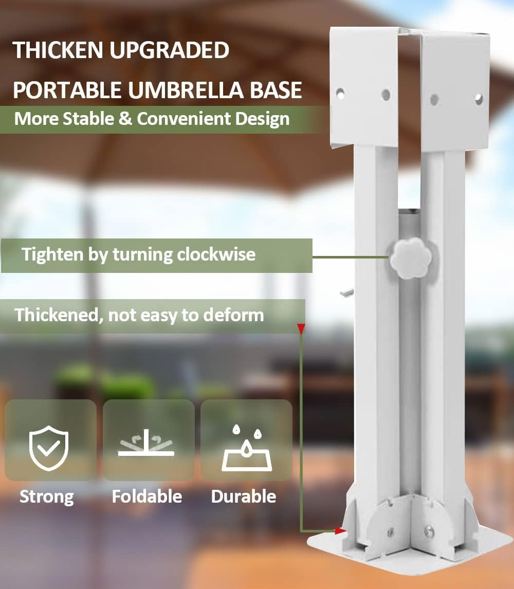 MILIMOLI multi-use stand supports parasols and more