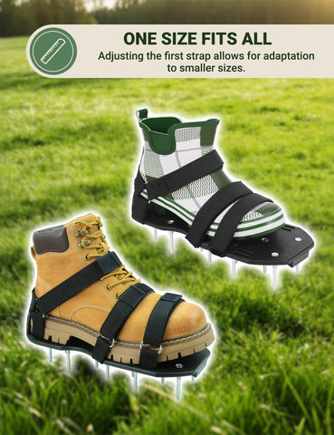 MILLUXXi anti-slip pads prevent slipping on wet grass.