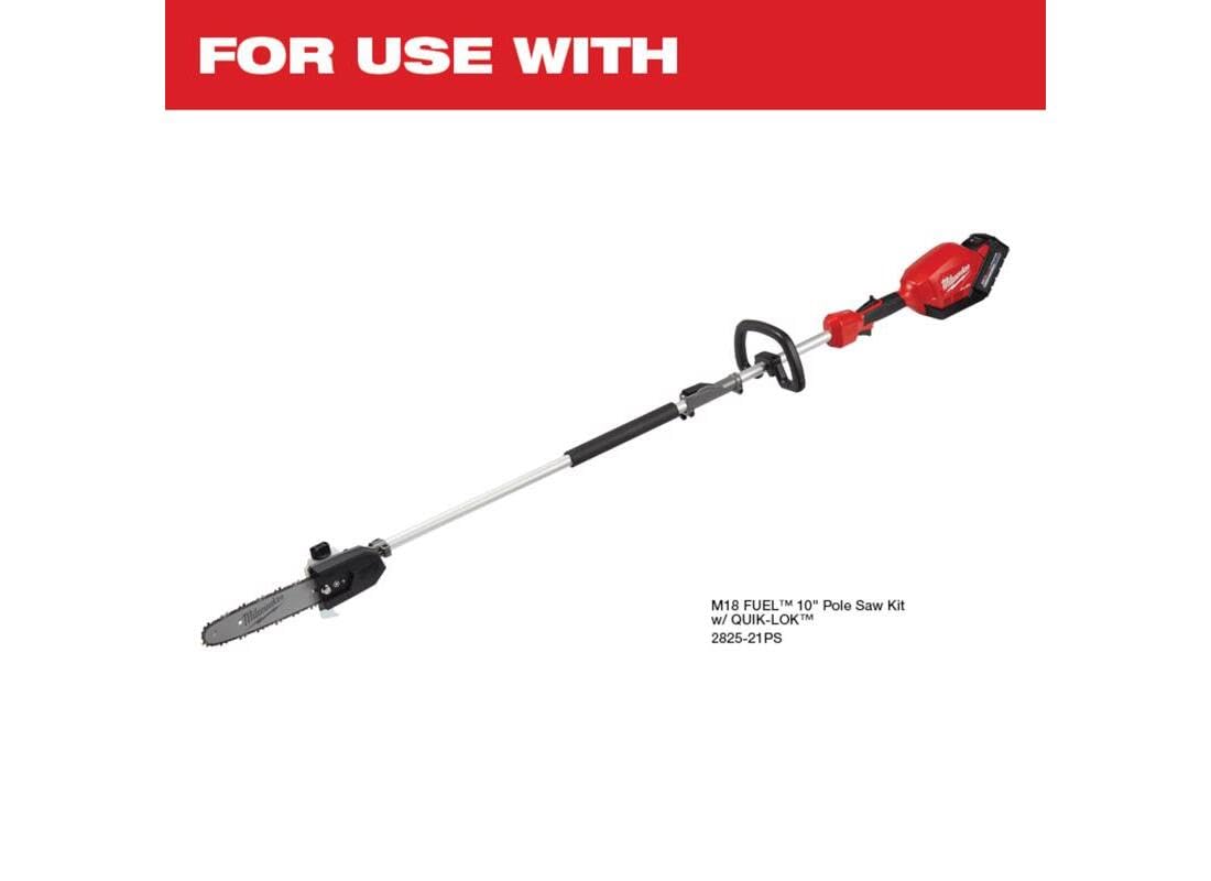 Milwaukee narrow kerf saw chain compatible with narrow bars for cleaner cuts.