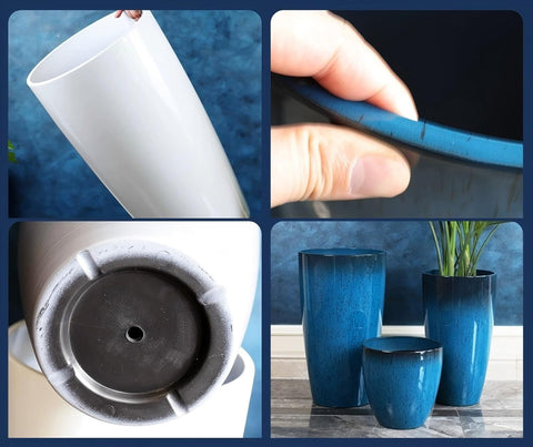MinCHI257 planters on a patio show color that stays vibrant in sunlight