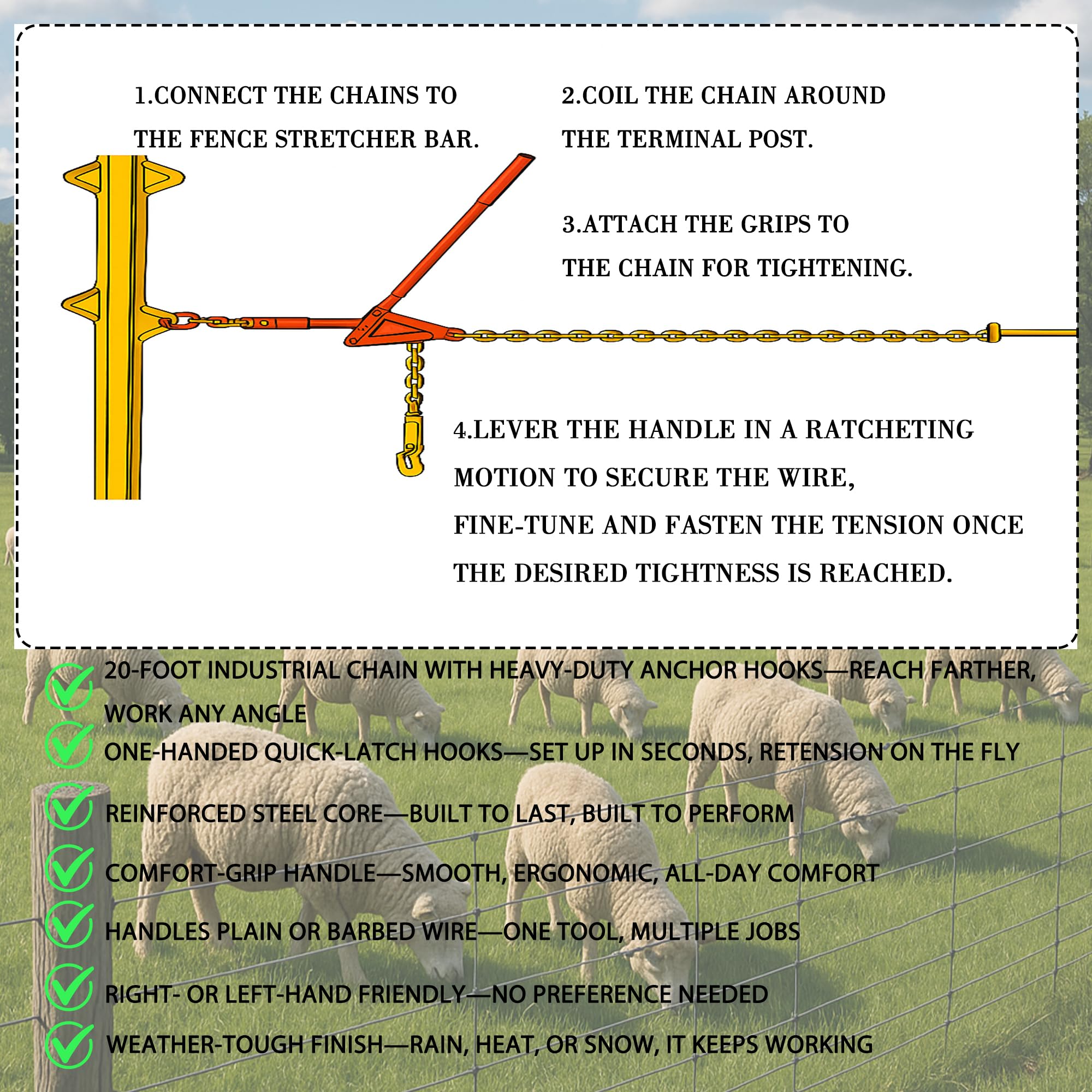 Mindoub contractor-grade tools support teams for fence section work