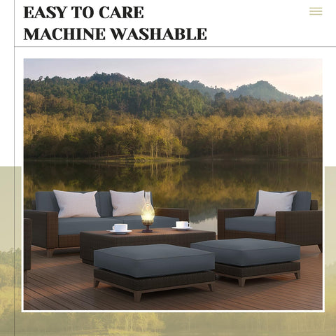 Mindsoft easy-care fabric is machine-washable for quick upkeep.