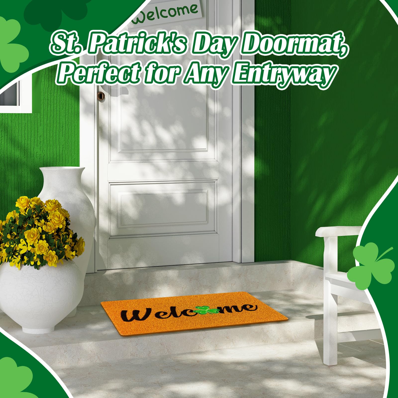 Mindsoft indoor-outdoor multiuse doormat for versatile home decor
