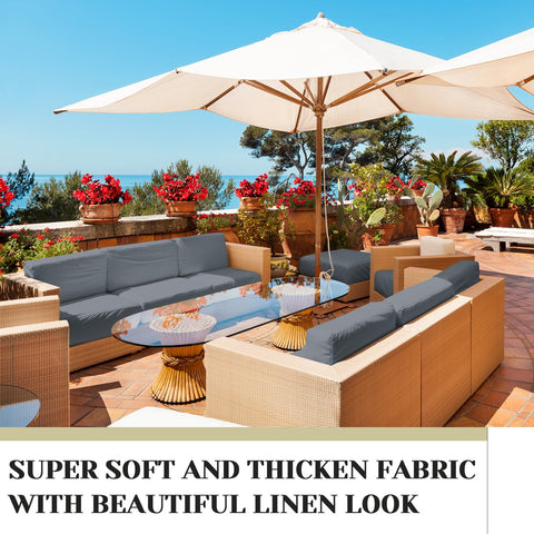 Mindsoft versatile-use covers for garden, balcony, poolside, or indoor spaces.