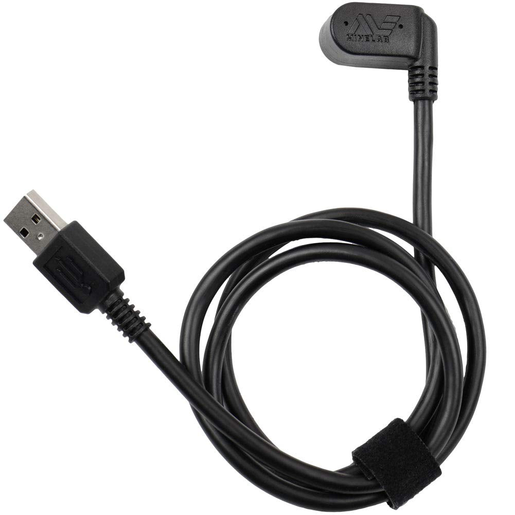 MINELAB Equinox magnetic charge cable assembly secures reliable power on the go