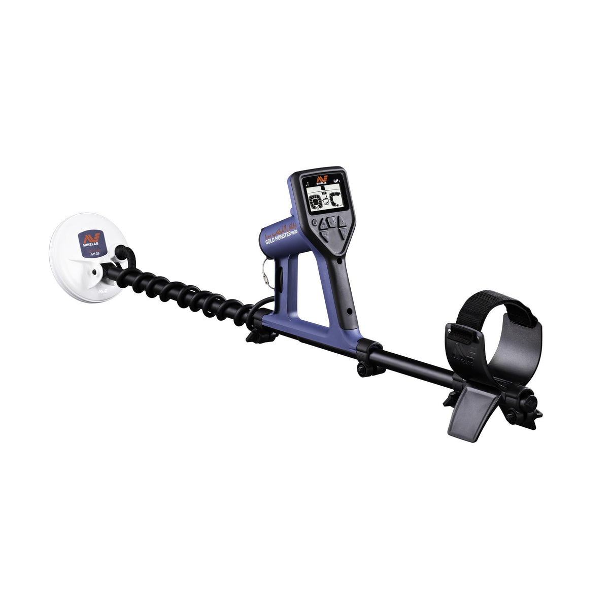 MINELAB Gold Monster 1000 with 5-inch waterproof coil for nugget hunting in wet ground