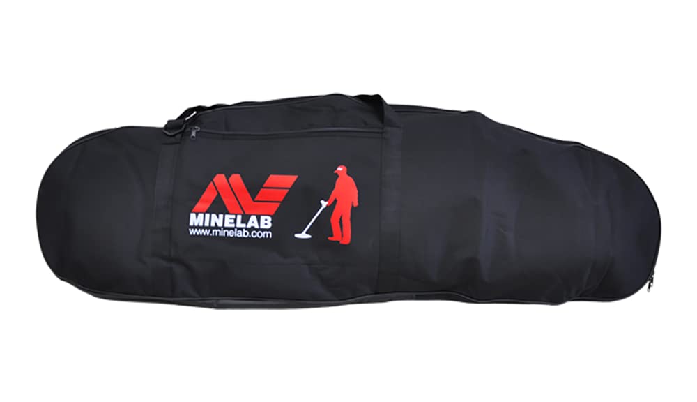 MINELAB large padded carry bag with universal design protects detectors during transport.