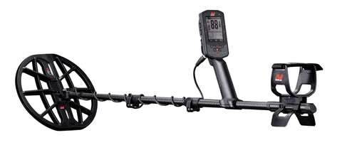 MINELAB MANTICORE with 11-inch D-coil for precise target detection.