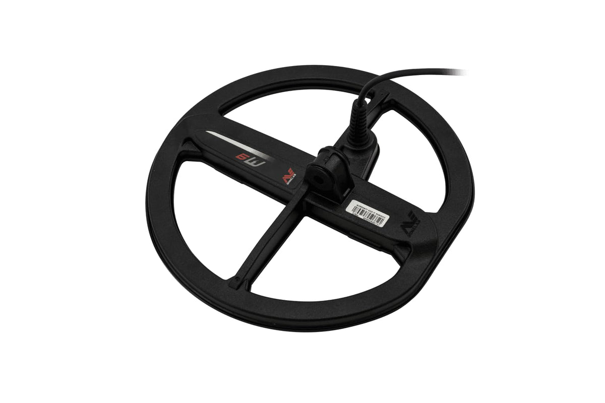 MINELAB nine-inch M9 DD waterproof coil boosts depth for MANTICORE treasure hunting