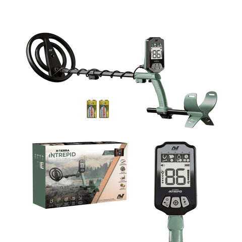 MINELAB X-Terra Intrepid waterproof coil for reliable hunting in wet and dry conditions.