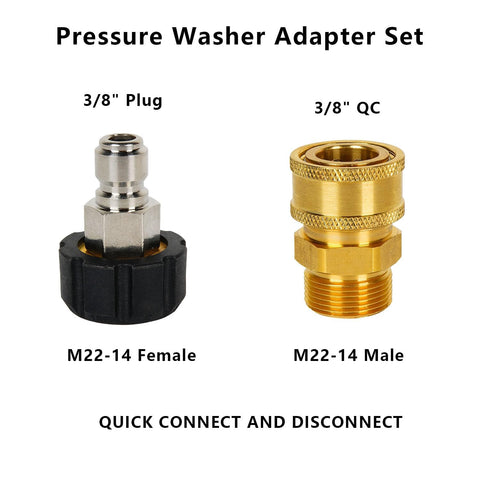 MINGOU 3/4 inch female with 1/2 inch quick-connect for versatile fittings
