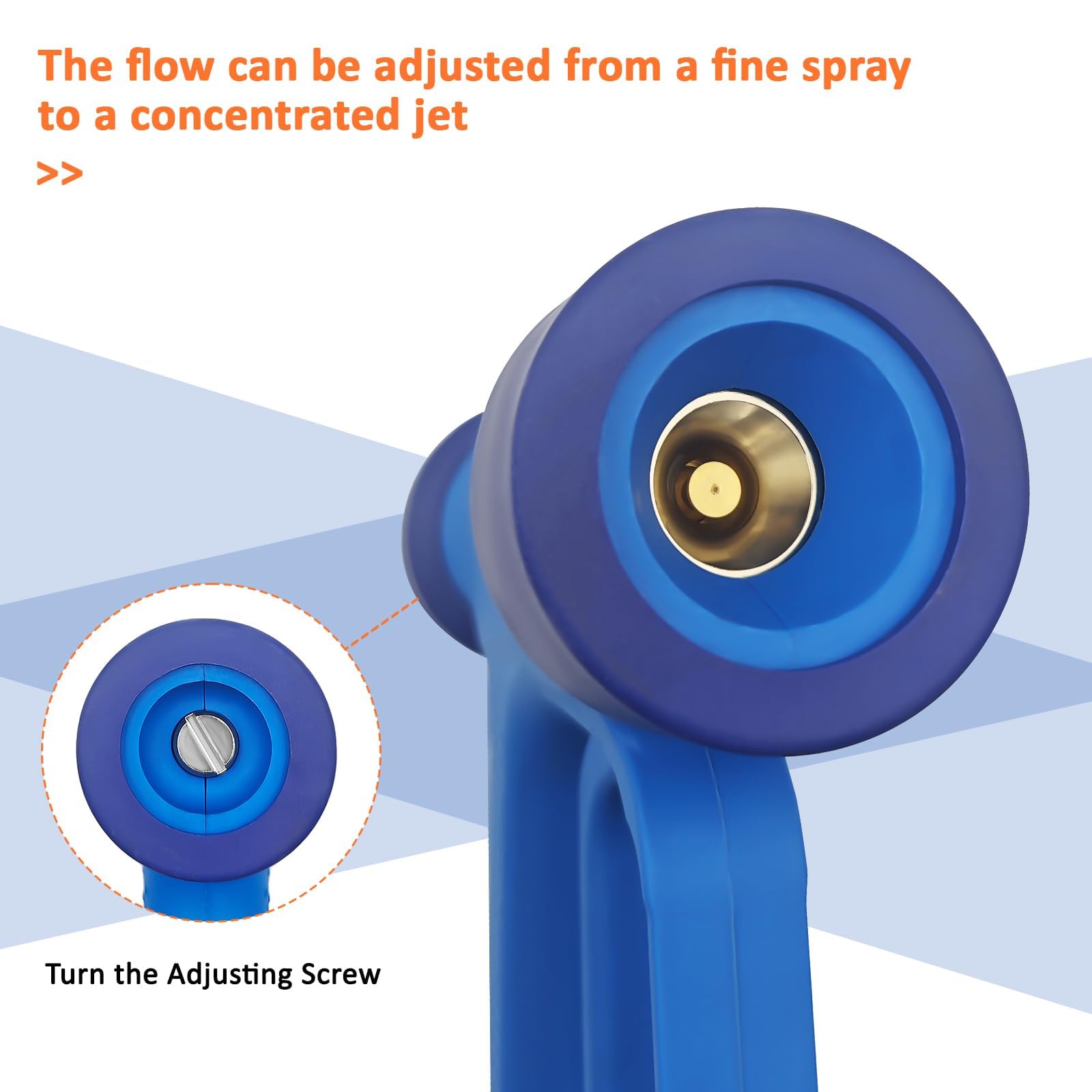 MINGOU soft wash gun stainless steel inner assembly highlights durability and longevity