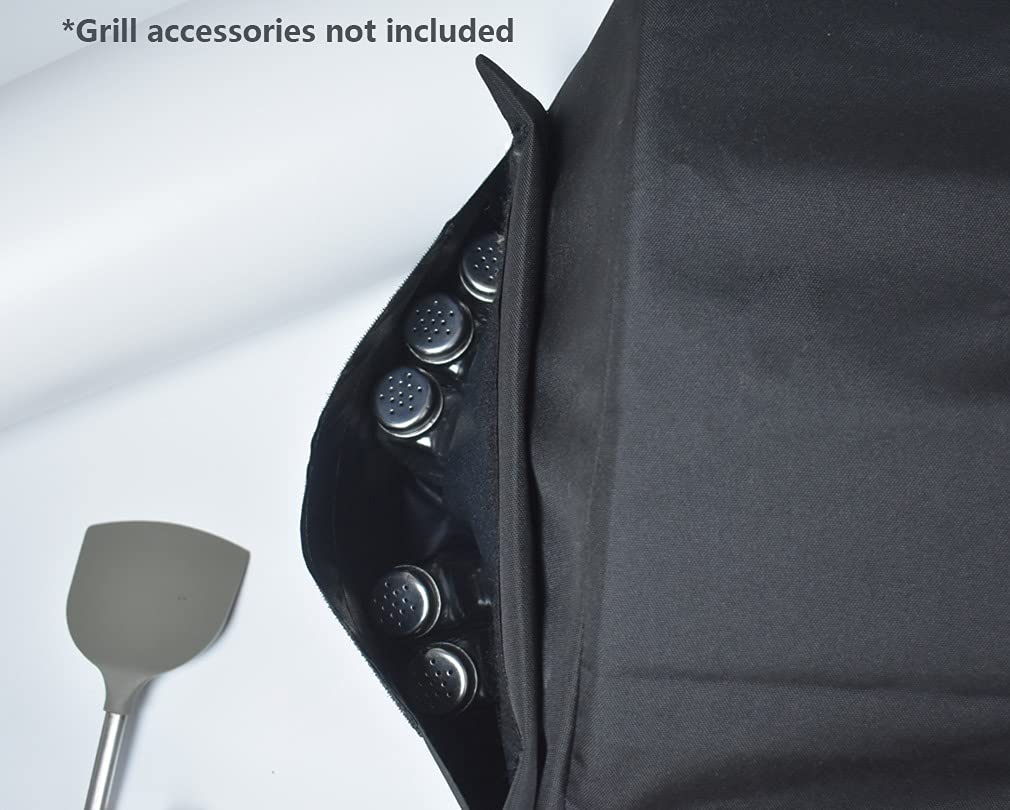 Mini Lustrous cover side pocket for storing tools and probes