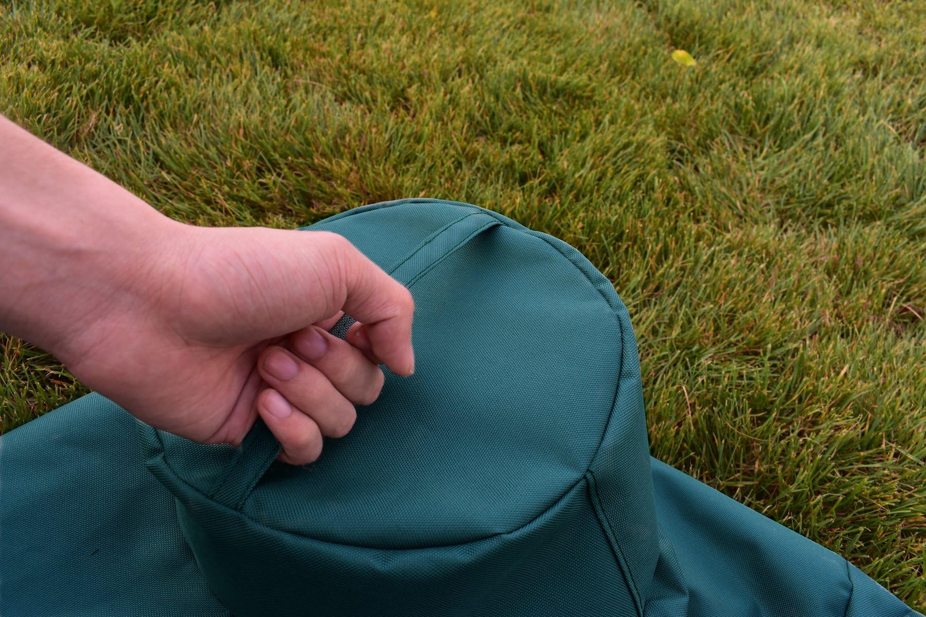 Mini Lustrous cover with handle; easy on and off for Large Big Green Egg
