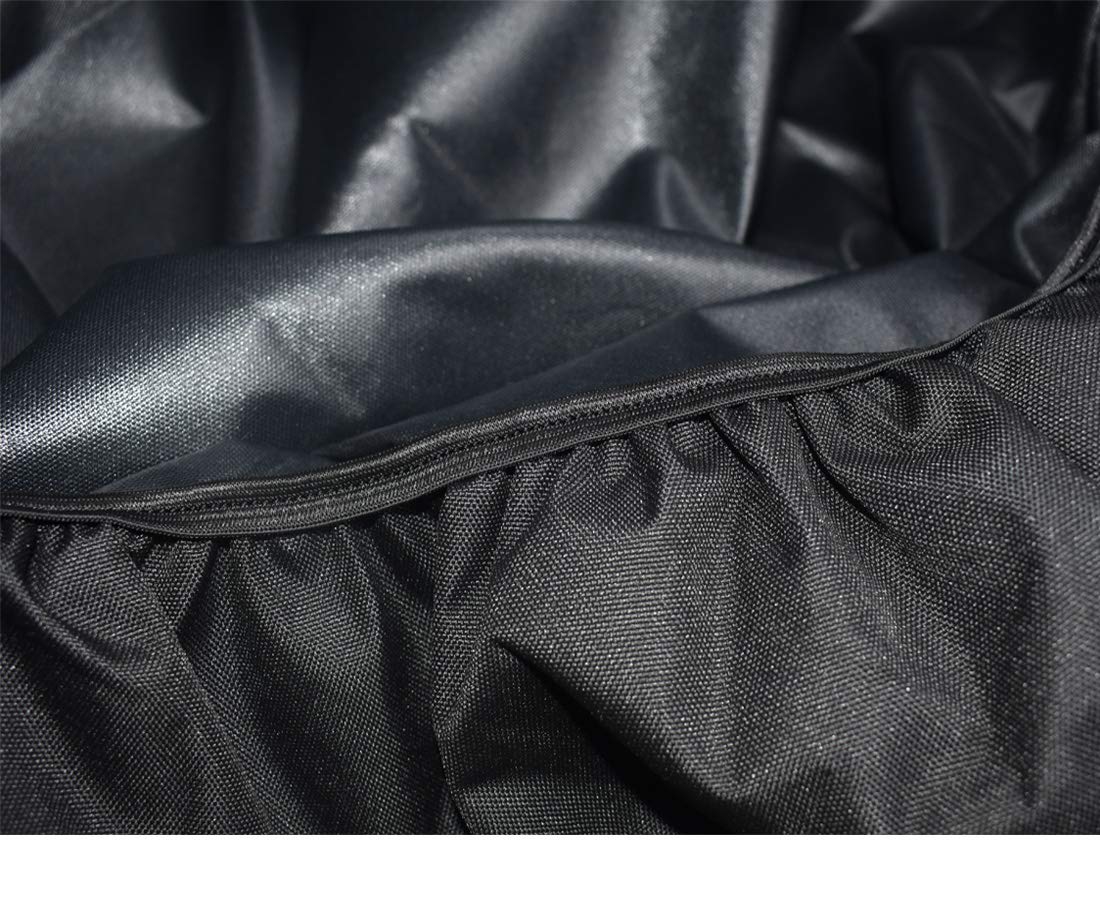 Mini Lustrous fabric uses Oxford 600D with PU coating for waterproof protection.