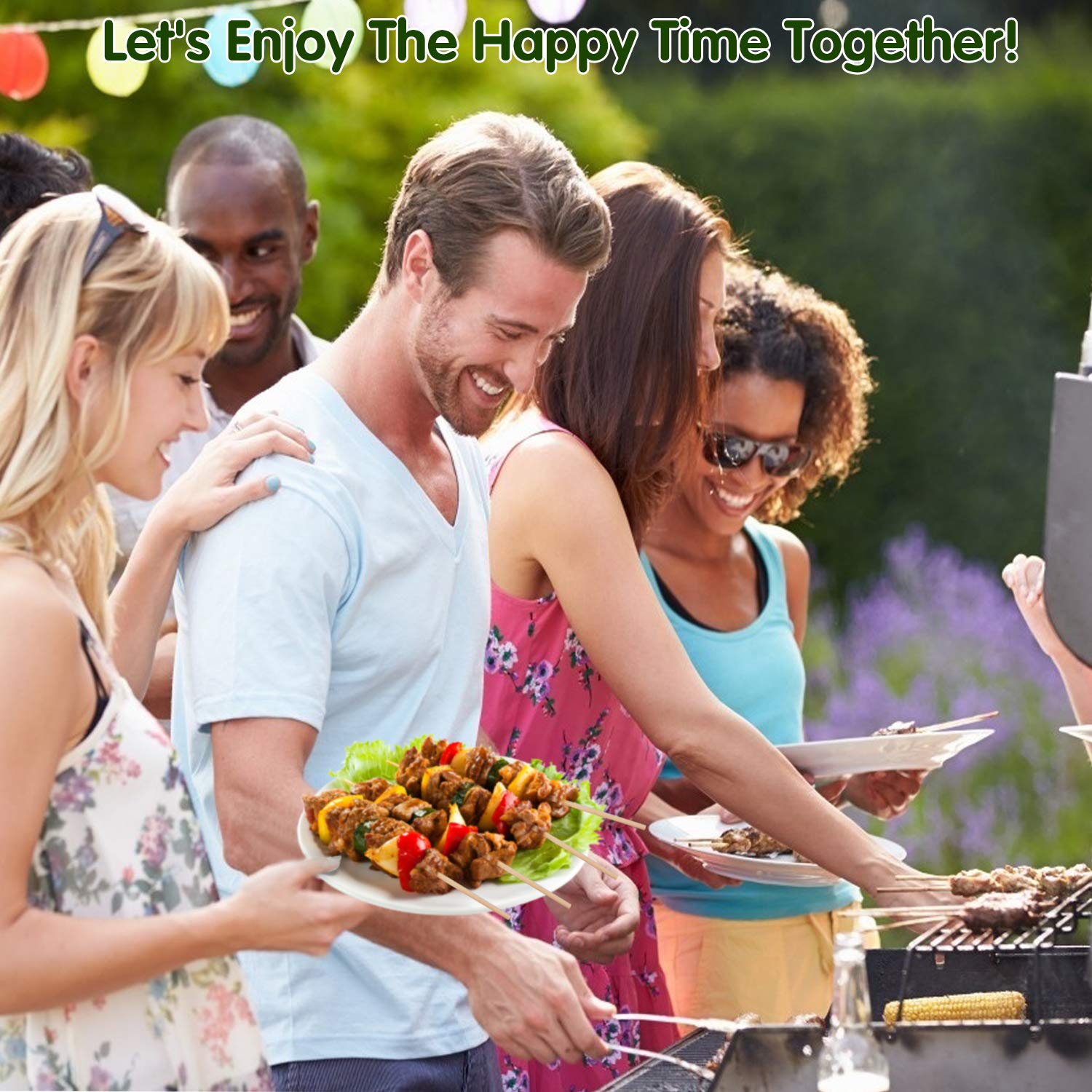 Compatible with most BBQ tools and large gatherings