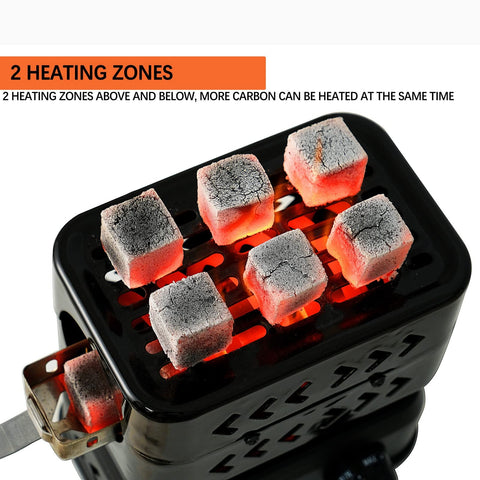 Minkah 1200W high-power cube coil for quick coal lighting.