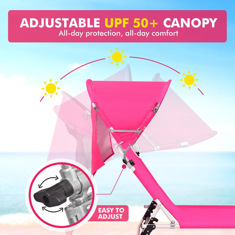 Minndudu five-position backrest and two leg rests offer flexible comfort.