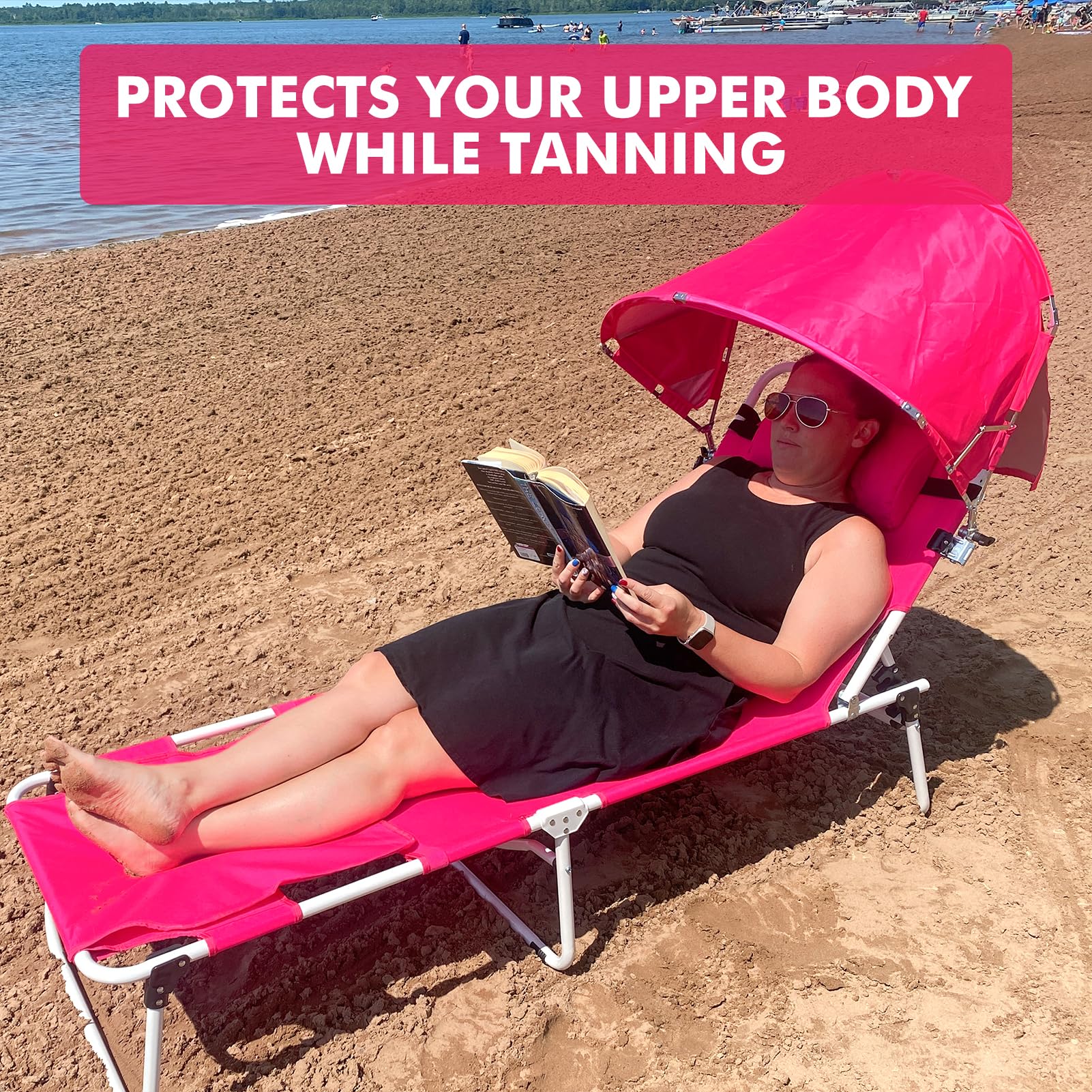 Minndudu heavy-duty fabric with PU coating stands up to outdoor use.