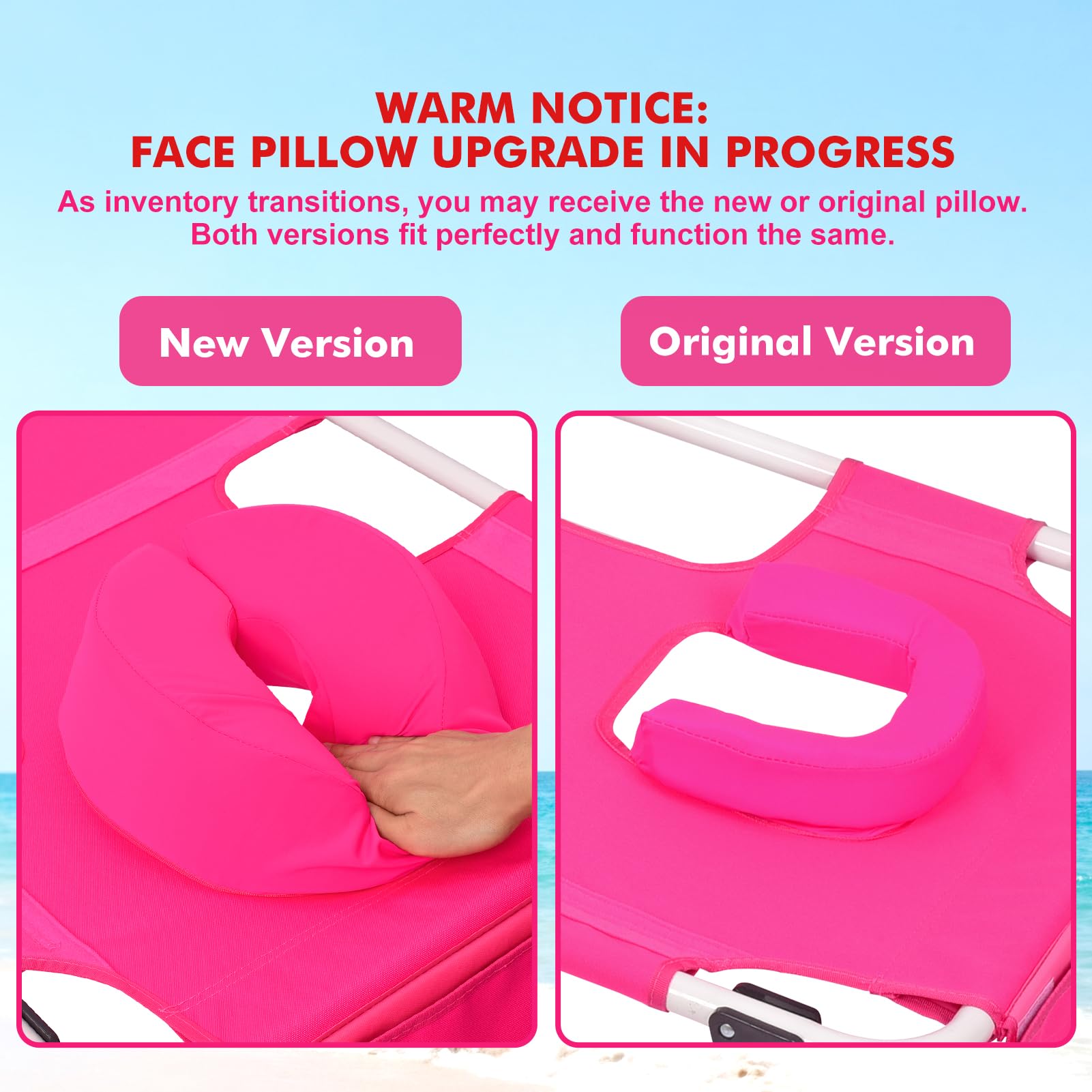Minndudu all-in-one pillow provides soft support and easy cleaning.