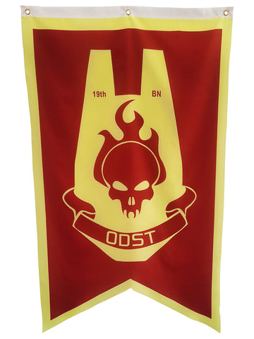 Mintu ODST flag banner 30x50 inch elevates gaming room ambiance