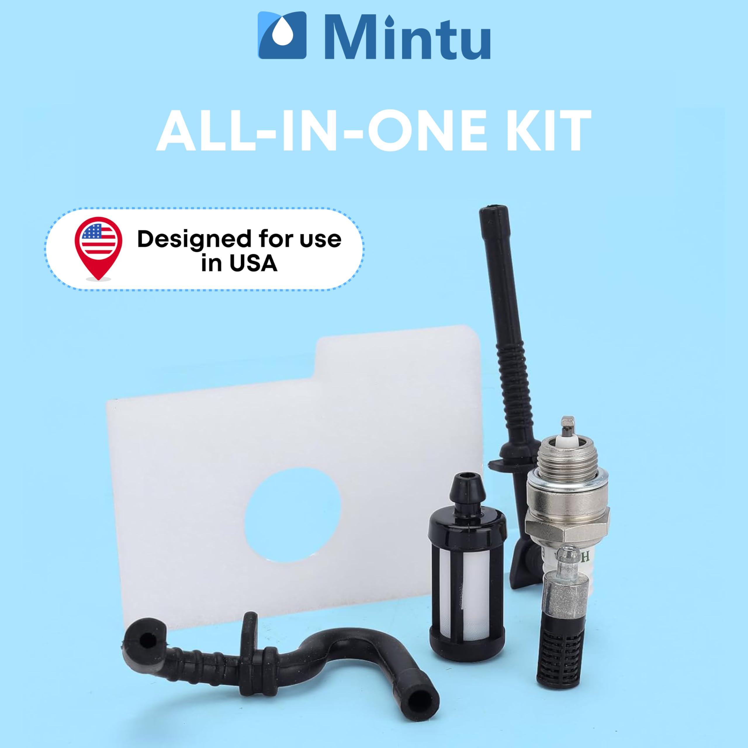 Mintu tune up kit complete assembly for Stihl MS170/MS180 ready-to-install replacement